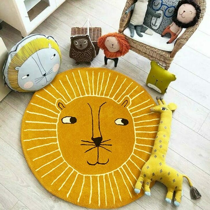 Baby Play Mats Lion Crawling Carpet Kids